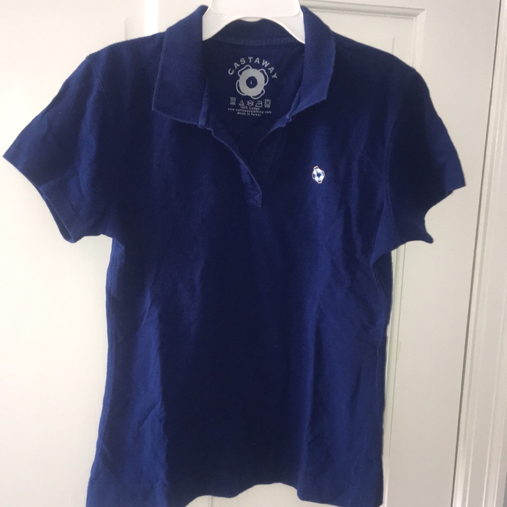 castaway golf polo